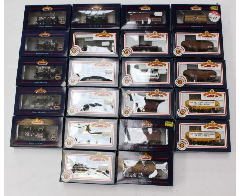 Bachmann: A collection of over twenty assorted boxed Bachmann OO Gauge rolling stock to include: 33-126A, 33-125A, 33-504A, 3