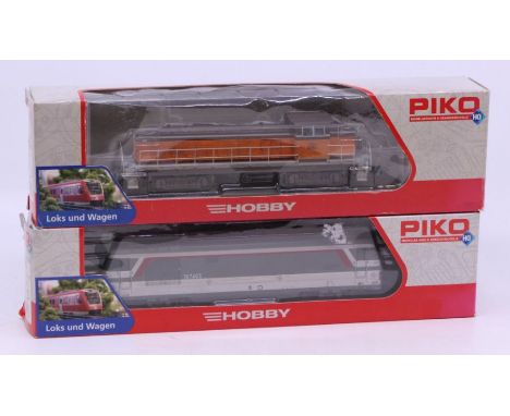 Piko: A boxed Piko HO Scale diesel locomotive, SNCF BB 167403, 951531; together with another boxed Piko HO Scale diesel locom