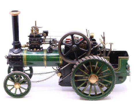 ***RE-OFFER JANUARY SPECIALIST TOY £600-£800*** 
Live Steam: A Live Steam 1" Gauge 'Minnie' Traction Engine. Complete with or