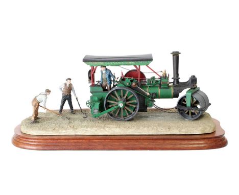 Border Fine Arts 'Betsy' (Steam Engine), model no. B0663 by Ray Ayres, limited edition 276/1750, on wood baseNo box, no certi