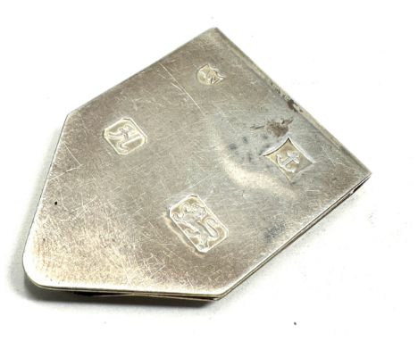 Vintage silver money clip 