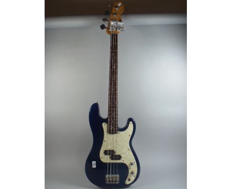 An Electric Bass Guitar. 