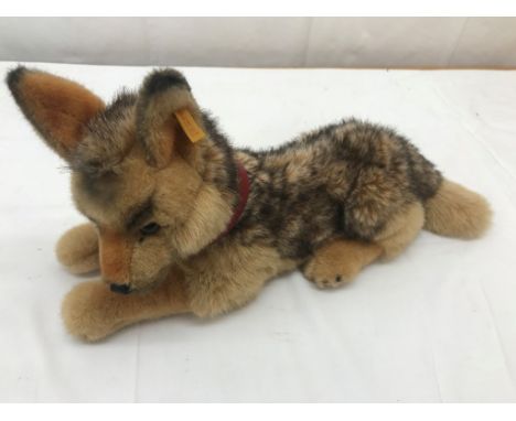 A Steiff German Shepherd