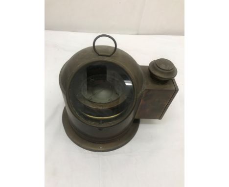 A 19th century ship's compass