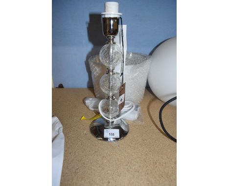 Frankie 39cm table lamp, shade colour white