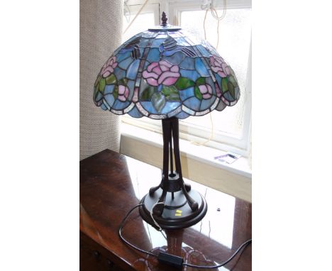 Tiffany style table lamp Condition reports are not available for our Interiors Sales