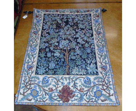 William Morris style "tree of Life" tapestry Condition reports are not available for our Interiors Sales