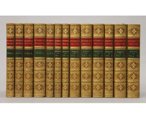 The Bridgewater Treatises, 13 vols, comprising six first editions, four second editions and three third editions, finely boun