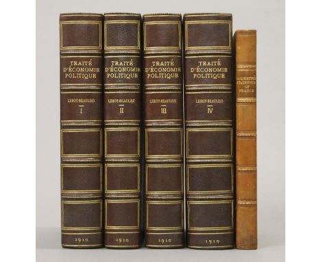 Goldsmith (Lewis), Statistics of France, first edition, signed presentation to Baronet Lionel de Rothschild from the author, 