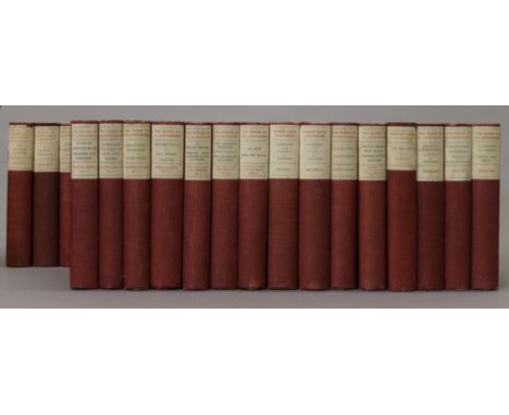 Stevenson (Robert Louis), Works, Edinburgh edition, 32 vols, edition limited to 1205 numbered sets, original cloth, T and A C