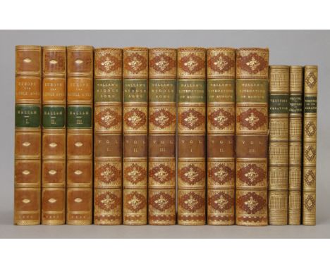 Whewell (William), Indications of the Creator, first edition, full calf by Leighton; together with eleven other bindings, 1 c