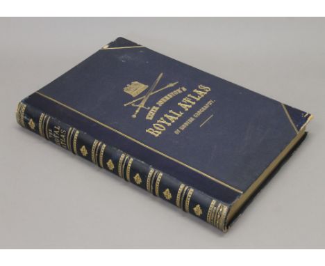 Johnston (Alexander Keith), The Royal Atlas of Modern Geography, New Edition, folio, nice copy in original half morocco, 1896