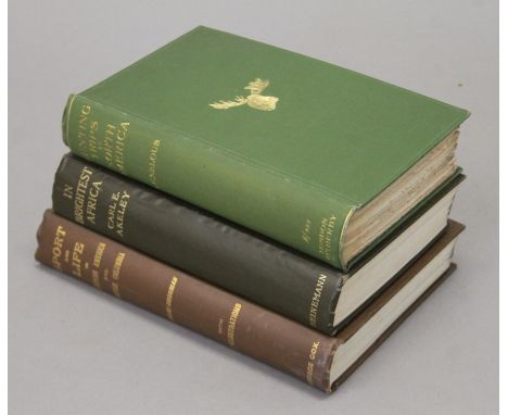 Selous (F C), Recent Hunting Trips in British North America, first edition, original green cloth; together with Baillie-Grohm