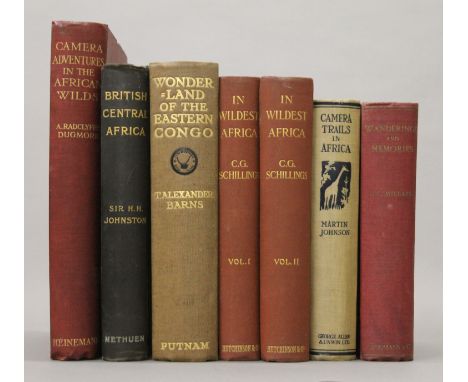 Johnston (Sir Harry H), British Central Africa, first edition, original cloth, 1897; together with Schillings (C G), In Wilde