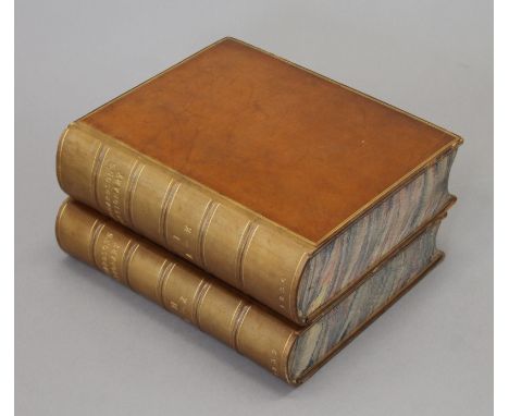 Richardson (Charles), A New Dictionary of the English Language, first edition, 2 vols, 4to, contemporary brown calf rebacked,