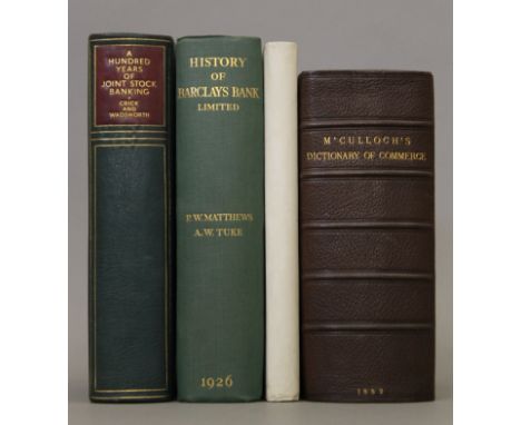 M'Culloch (J R), A Dictionary, Practical, Theoretical and Historical of Commerce and Commercial Navigation, new edition, maps