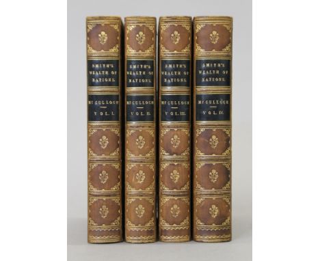 Smith (Adam), An Inquiry into the Nature and Causes of the Wealth of Nations, with a life of the author, an introductory disc