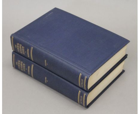 Warburg (Paul M), The Federal Reserve System, Its Origin and Growth, first edition, 2 vols, signed (presentation copy from th