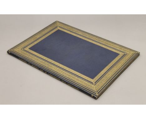 Rembrandt, 16 Phogravuren nach Gemalden Rembrandt in der Galerie zu Dresden, large folio, full dark blue morocco by Leighton,