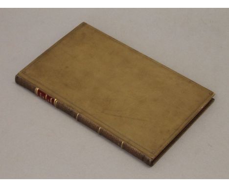 Blunt (J E), A History of the Establishment and Residence of the Jews in England, first edition, full calf, red labels, 1830,
