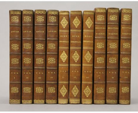Hamilton (Terrick), Antar: A Bedoueen Romance, translated from Arabic, 4 vols, first edition, half calf marbled boards, John 