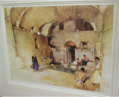 William Russell Flint (1880-1969) - Limited edition lithograph, numbered in pencil to the margin 90/656, with further blindst
