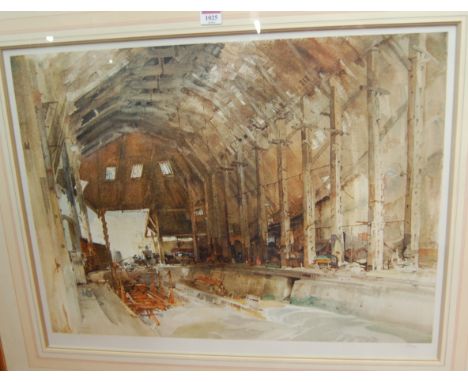 William Russell Flint (1880-1969) - Limited edition lithograph, numbered in pencil to the margin 545/750, with further blinds