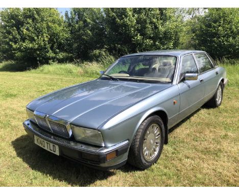 1993 Jaguar XJ40 saloon, Reg. No. K140TLD, six cylinder 3980cc engine, automatic transmission - only 64,900 miles approxThis 