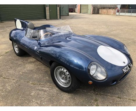 Realm / RAM D - Type Jaguar replica, 4.2 XK engine, Reg. No. NDX 14, in the colours of the famous Ecurie Ecosse racing team, 