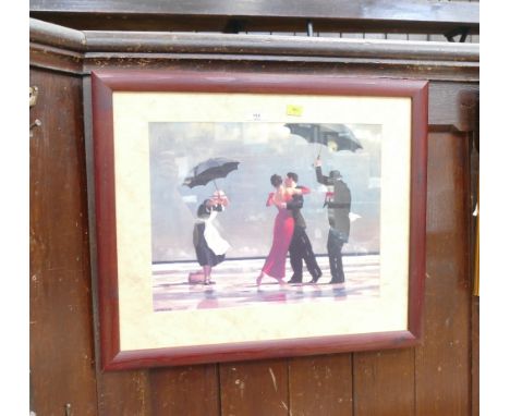 Jack Vettriano framed and mounted print 
