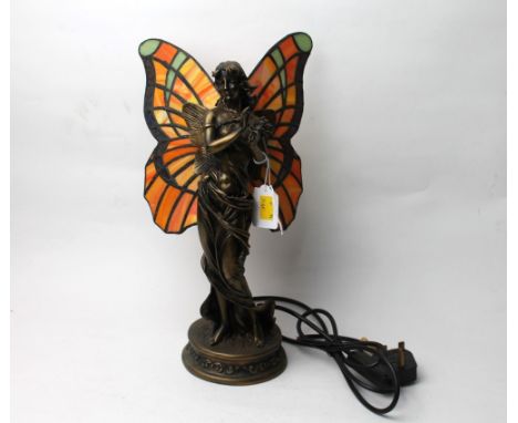 Tiffany style fairy design desk lamp 