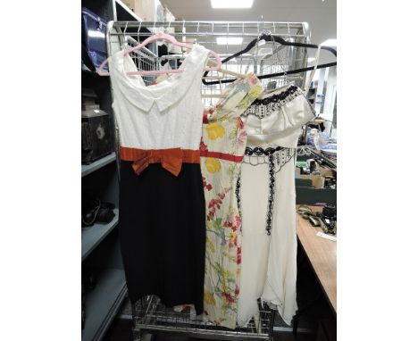 Three ladies summer dress and a handbag