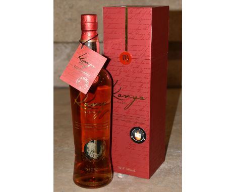 ONE BOTTLE OF RARE SINGLE MALT, KANYA by Paul John, Indian Single Malt Whisky, matured for 7 years in first fill American whi