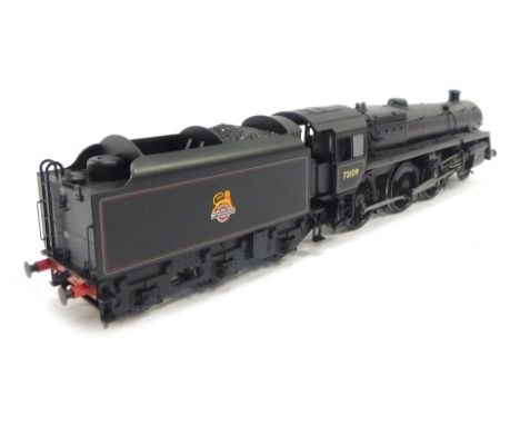 Bachmann Branchline OO gauge standard class 5MT locomotive and tender, BR lined black livery,  32-509, 73109.