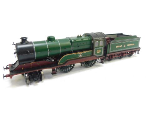 A Bachmann Branchline OO gauge Butler Henderson locomotive and tender, in green livery, 4-4-0, 506.