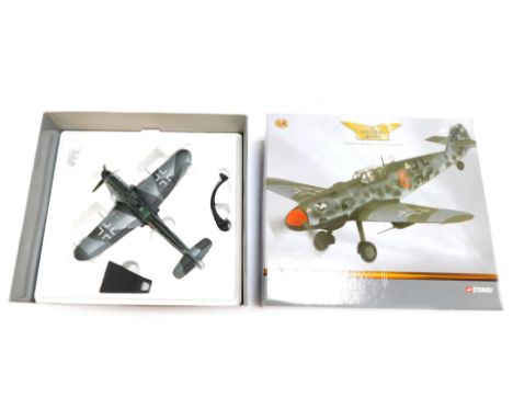 An Aviation Archive Messerschmitt BF109G - Red 6, 1:32 scale model, boxed.