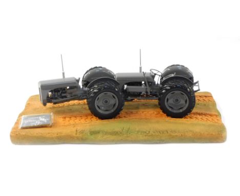 A Ferguson Ted 40 PES Creation tractor, a diorama platform, boxed. 