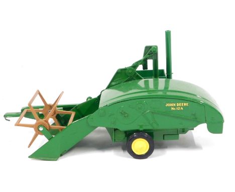A Ertl 1:16 scale John Deere 1940 12A combine, boxed.