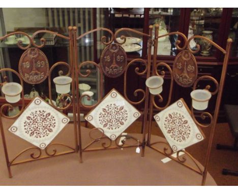Reproduction fire screen