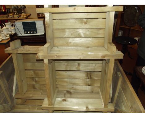 Wooden planter