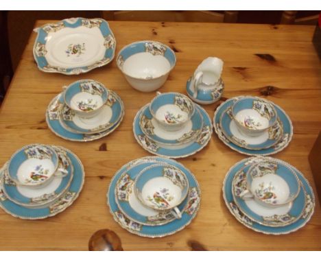 Tuscan china tea service