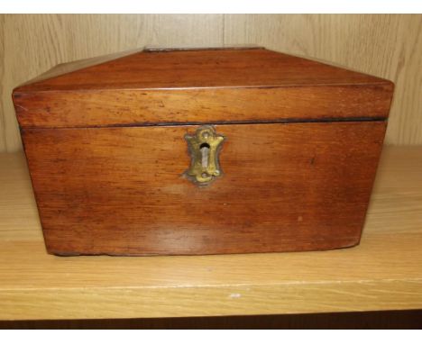 Victorian tea caddy