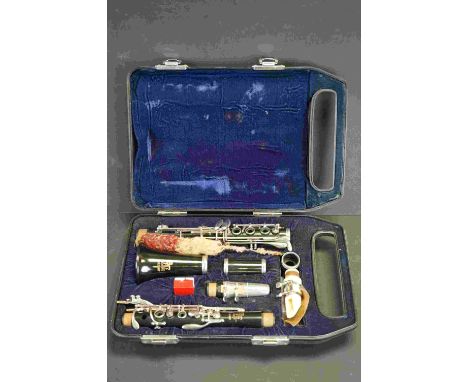 A cased Boosey &amp; Hawkes of London Clarinet. 