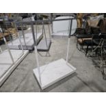 NO RESERVE 2 Clothes Rails On Castors