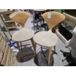 NO RESERVE Two Cherner Stools