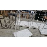 NO RESERVE 3 Clothes Rails On Castors