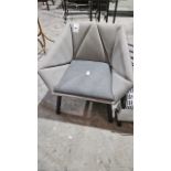 NO RESERVE Grey Upholstered Chair