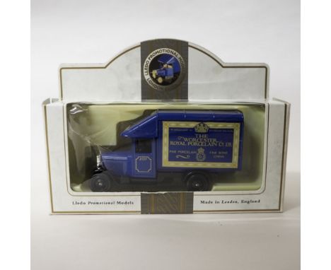Lledo Royal Worcester model van, boxed