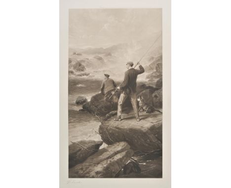 *Prints & engravings. A mixed collection of thirty engravings, 19th and 20th century, large scale engravings including genre 