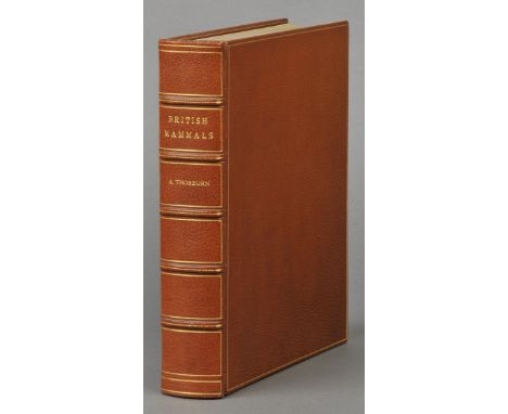Thorburn (Archibald). British Mammals, 2 volumes (bound in one), 1st edition, published Longmans, Green and Co. 1920 - 21, ad